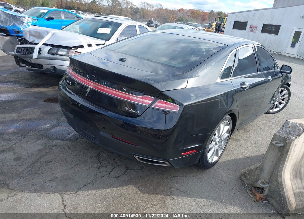 2014 LINCOLN MKZ VIN: 3LN6L2J92ER821100