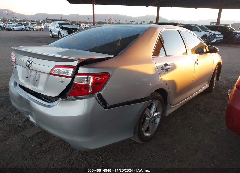 2013 TOYOTA CAMRY SE VIN: 4T1BF1FKXDU279604
