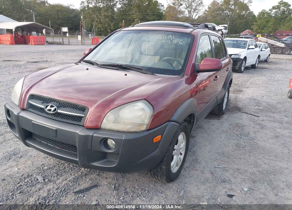 2006 HYUNDAI TUCSON GLS/LIMITED VIN: KM8JN12D56U408387