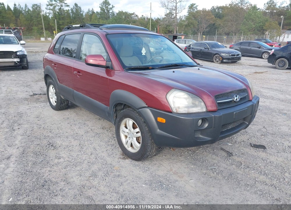 2006 HYUNDAI TUCSON GLS/LIMITED VIN: KM8JN12D56U408387