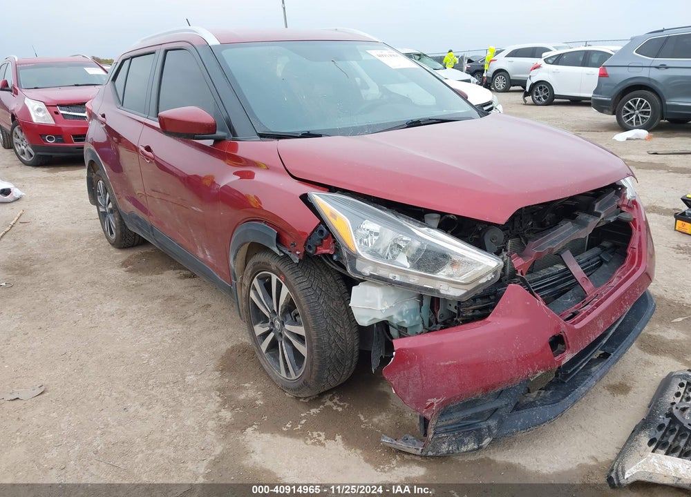 2019 NISSAN KICKS SV VIN: 3N1CP5CU1KL567833