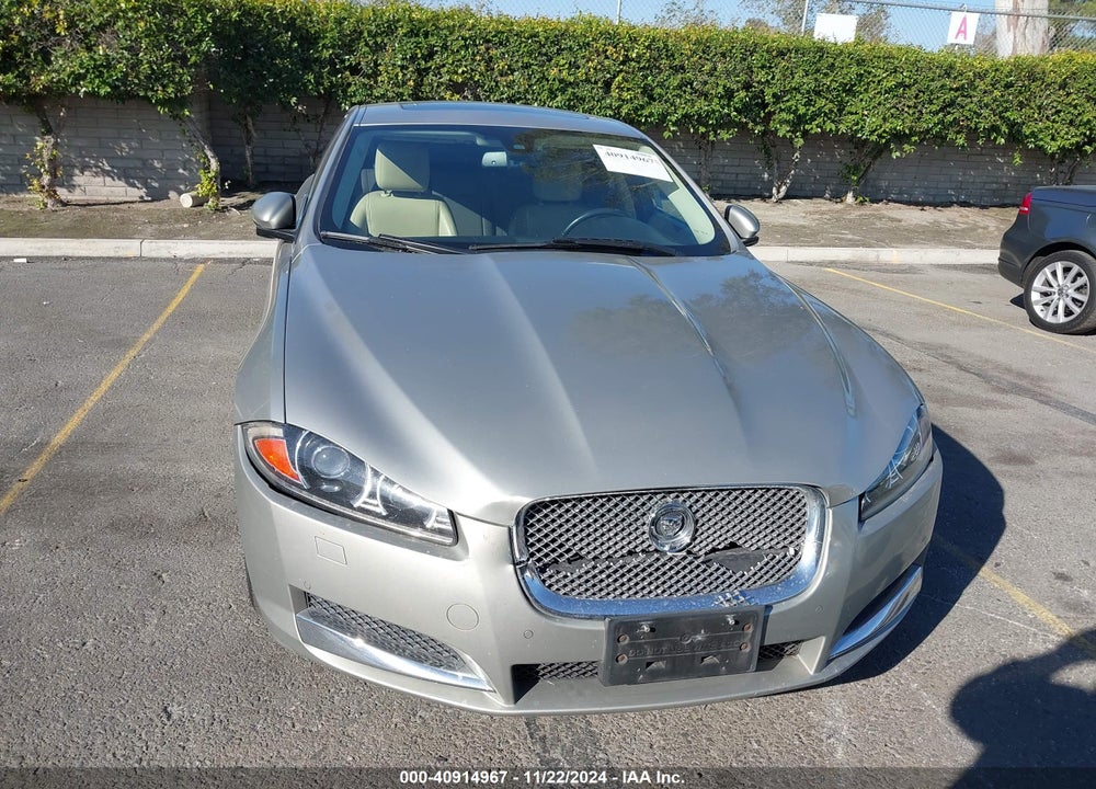 2013 JAGUAR XF V6 SC VIN: SAJWA0E76D8S75443
