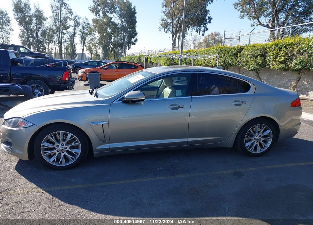 2013 JAGUAR XF V6 SC VIN: SAJWA0E76D8S75443