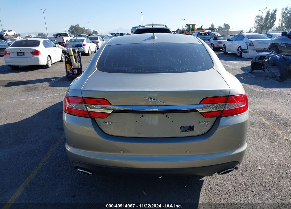 2013 JAGUAR XF V6 SC VIN: SAJWA0E76D8S75443