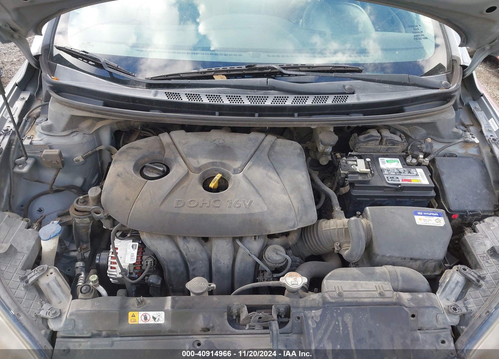 2013 HYUNDAI ELANTRA GLS VIN: KMHDH4AE9DU897910