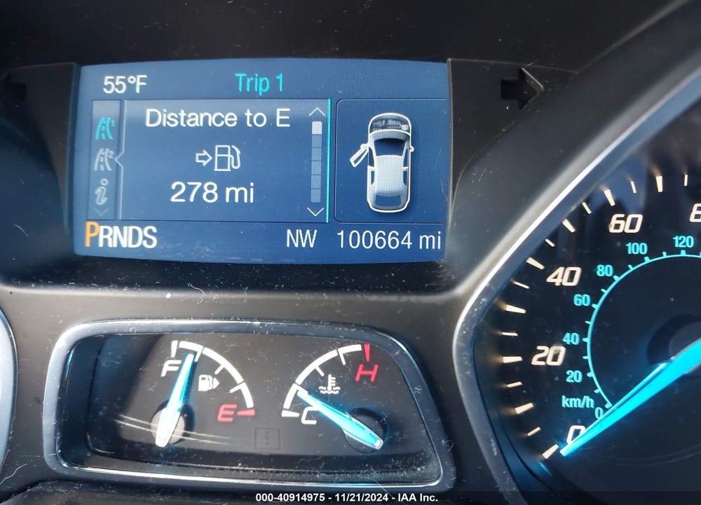 2013 FORD ESCAPE SE VIN: 1FMCU0GXXDUC83604