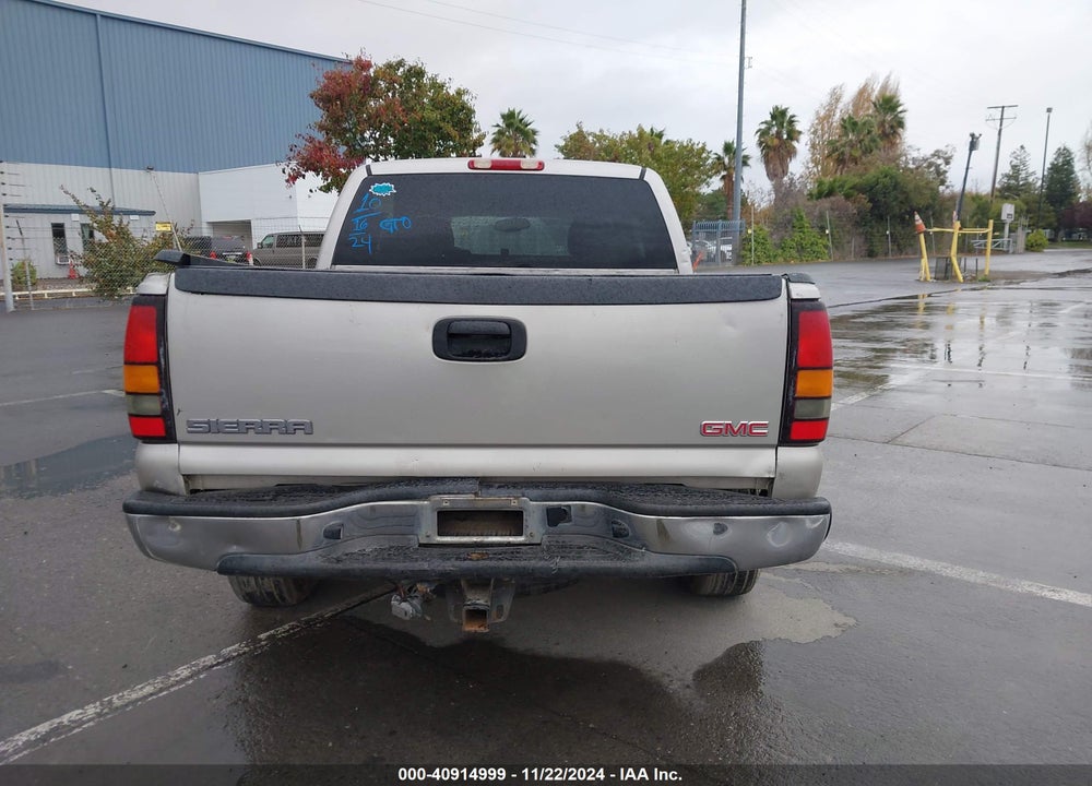 2006 GMC SIERRA 1500 SLE2 VIN: 1GTEK19T26Z141868