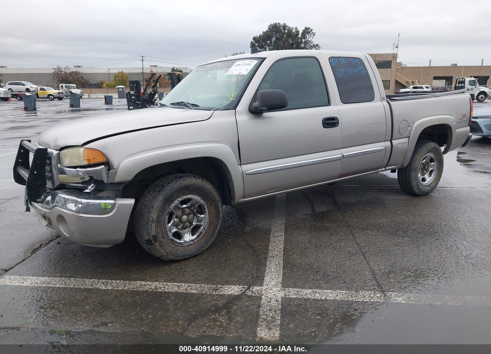 2006 GMC SIERRA 1500 SLE2 VIN: 1GTEK19T26Z141868
