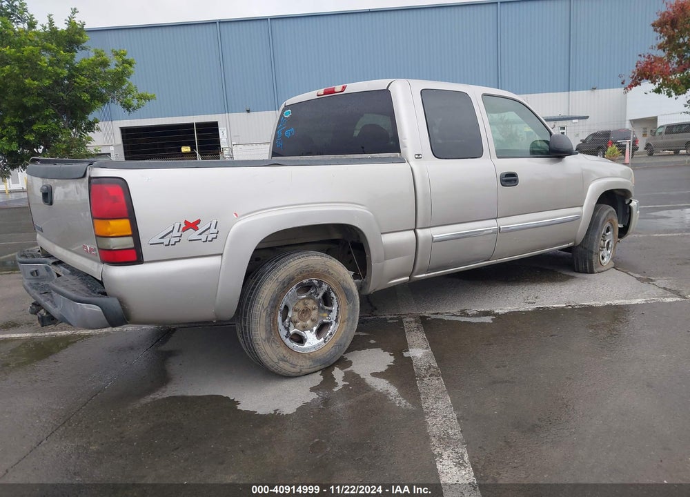 2006 GMC SIERRA 1500 SLE2 VIN: 1GTEK19T26Z141868