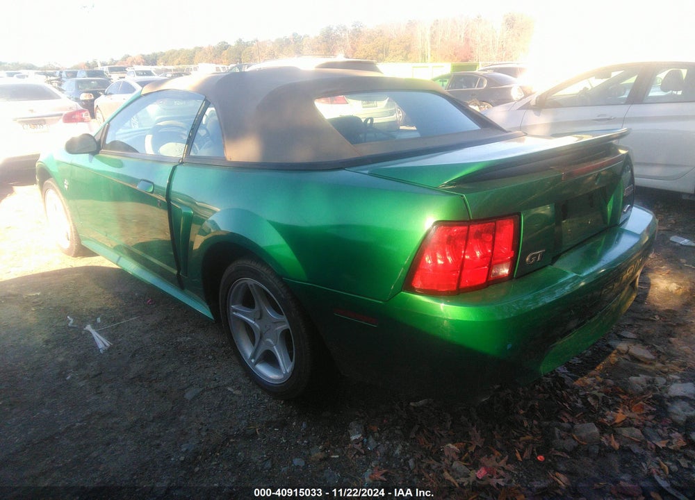1999 FORD MUSTANG GT VIN: 1FAFP45X8XF122637