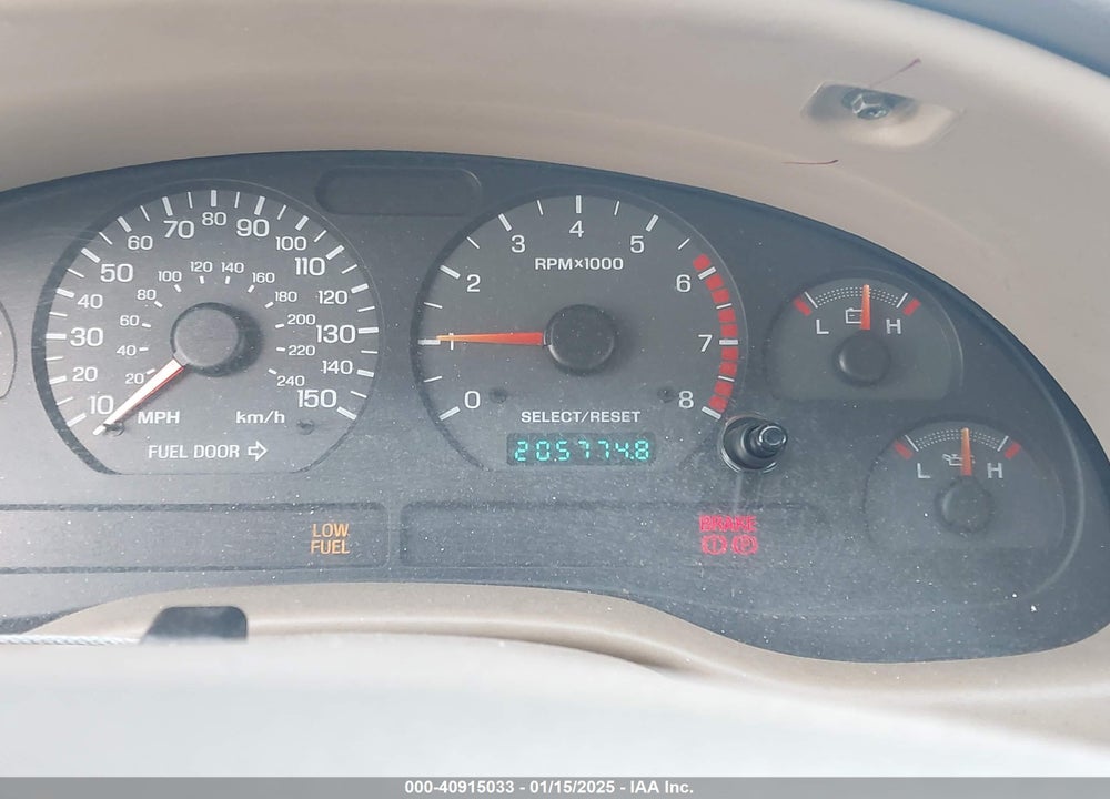 1999 FORD MUSTANG GT VIN: 1FAFP45X8XF122637