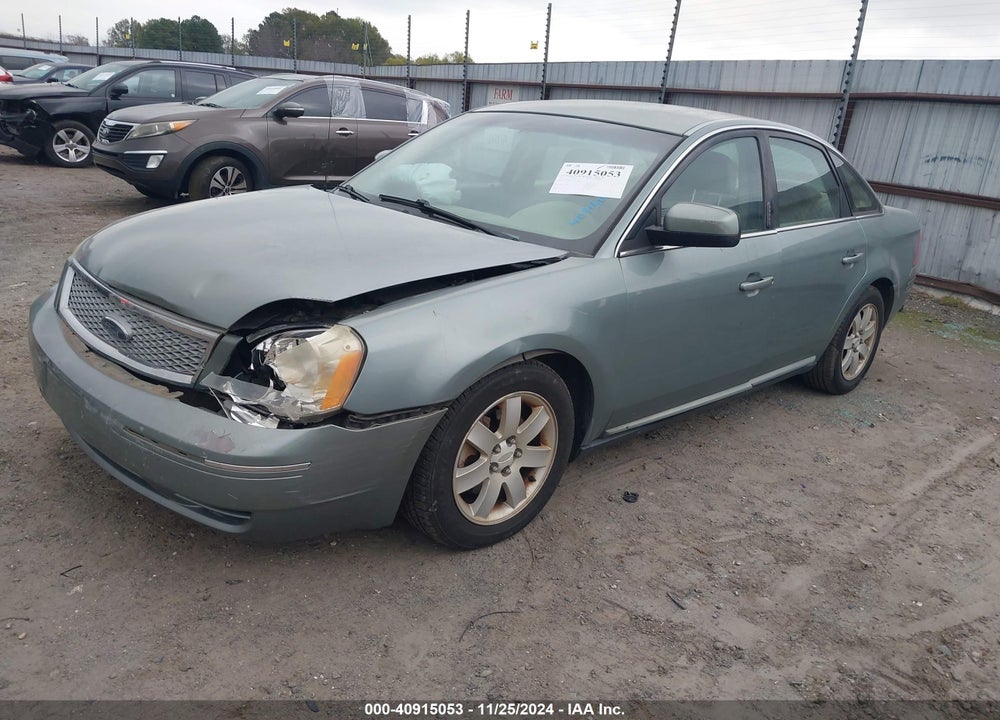 2007 FORD FIVE HUNDRED SEL VIN: 1FAHP24187G127437