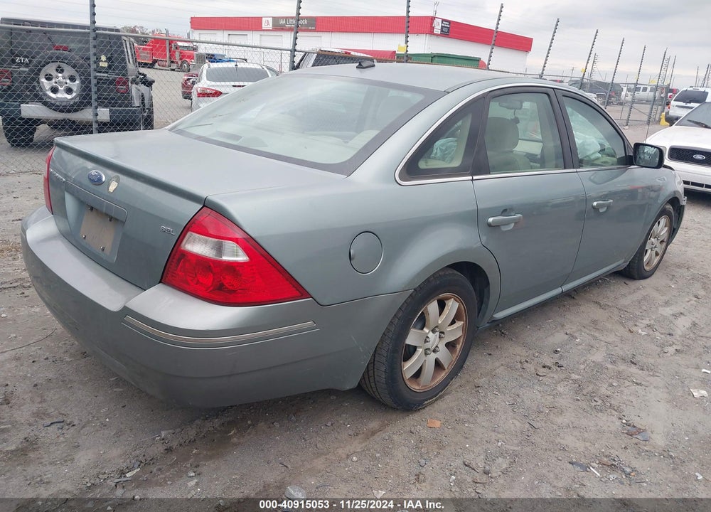 2007 FORD FIVE HUNDRED SEL VIN: 1FAHP24187G127437