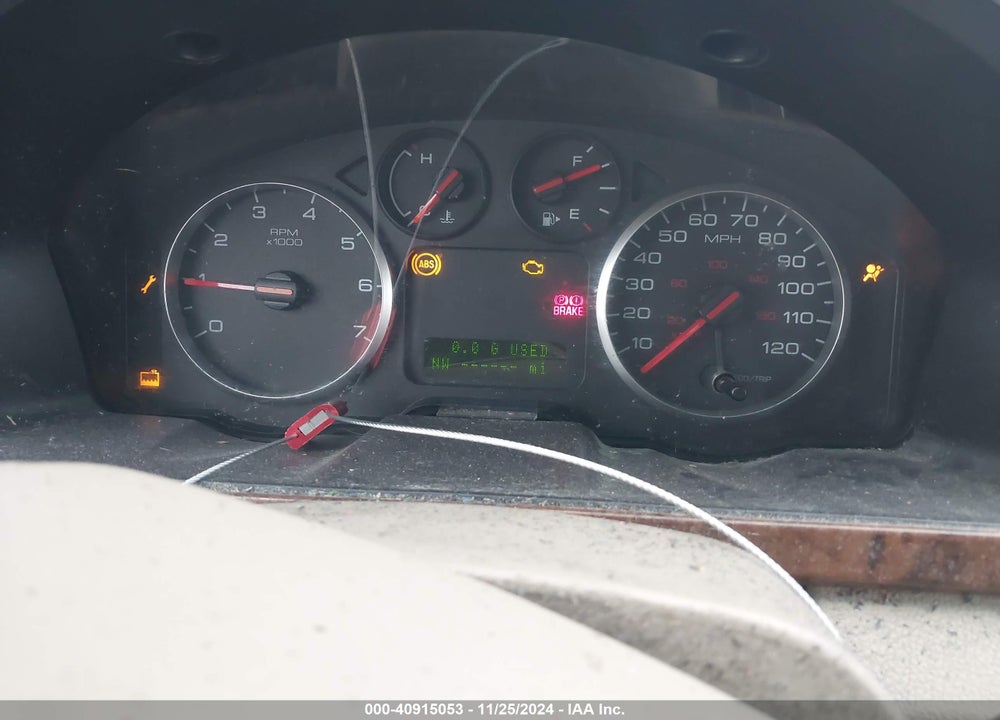 2007 FORD FIVE HUNDRED SEL VIN: 1FAHP24187G127437