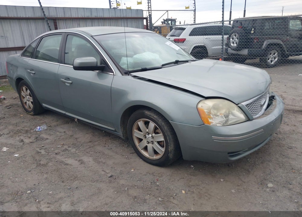 2007 FORD FIVE HUNDRED SEL VIN: 1FAHP24187G127437
