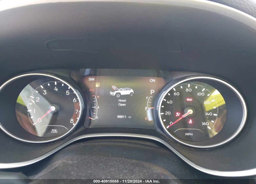 2018 JEEP COMPASS LATITUDE FWD VIN: 3C4NJCBB1JT124219