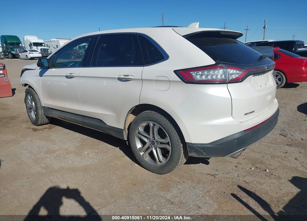 2018 FORD EDGE TITANIUM VIN: 2FMPK3K92JBB07701