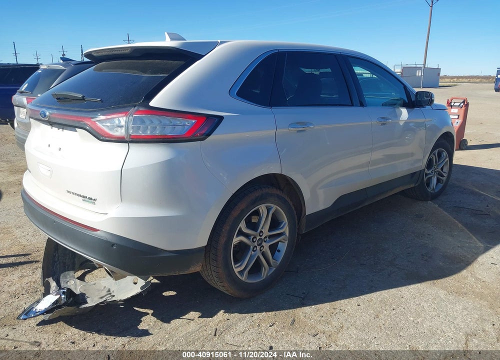 2018 FORD EDGE TITANIUM VIN: 2FMPK3K92JBB07701