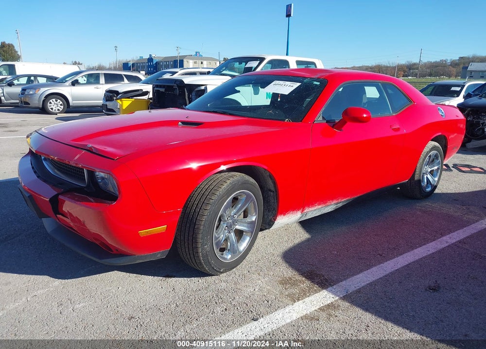 2014 DODGE CHALLENGER SXT VIN: 2C3CDYAG2EH302148
