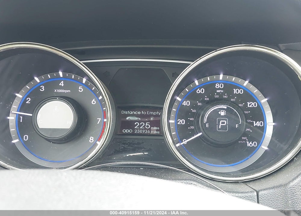 2013 HYUNDAI SONATA GLS VIN: 5NPEB4AC1DH575278