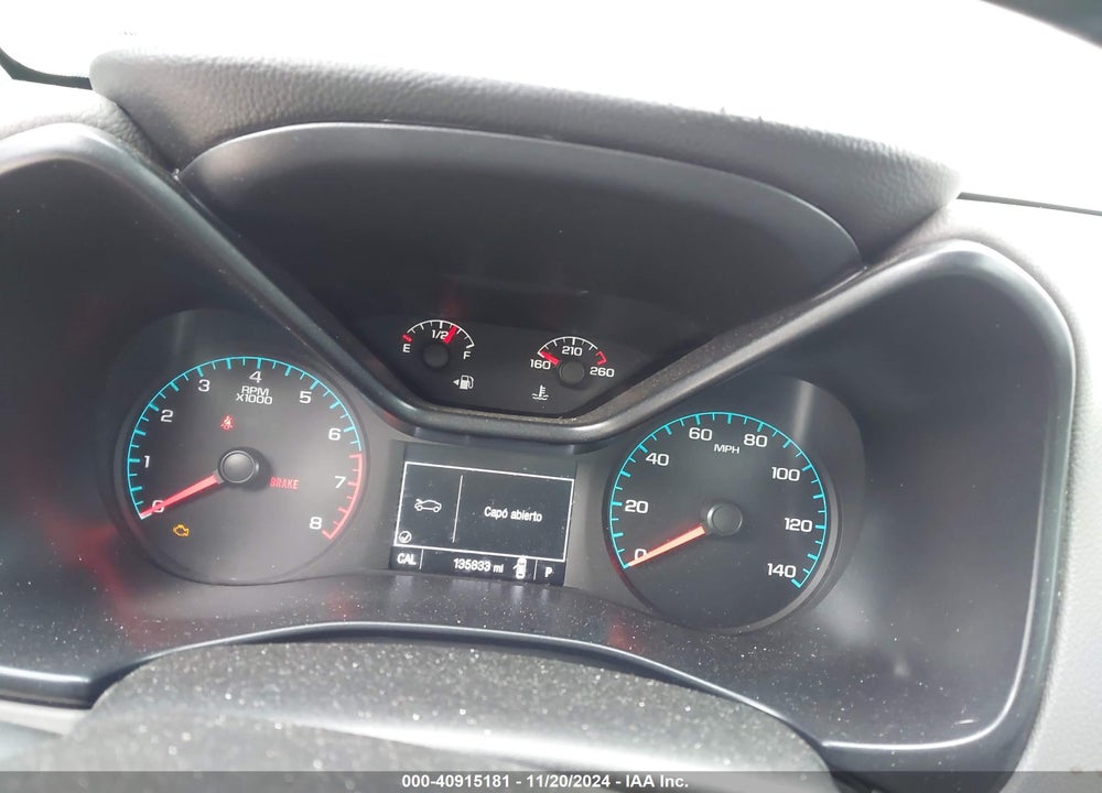 2015 CHEVROLET COLORADO VIN: 1GCGSBE34F1253607