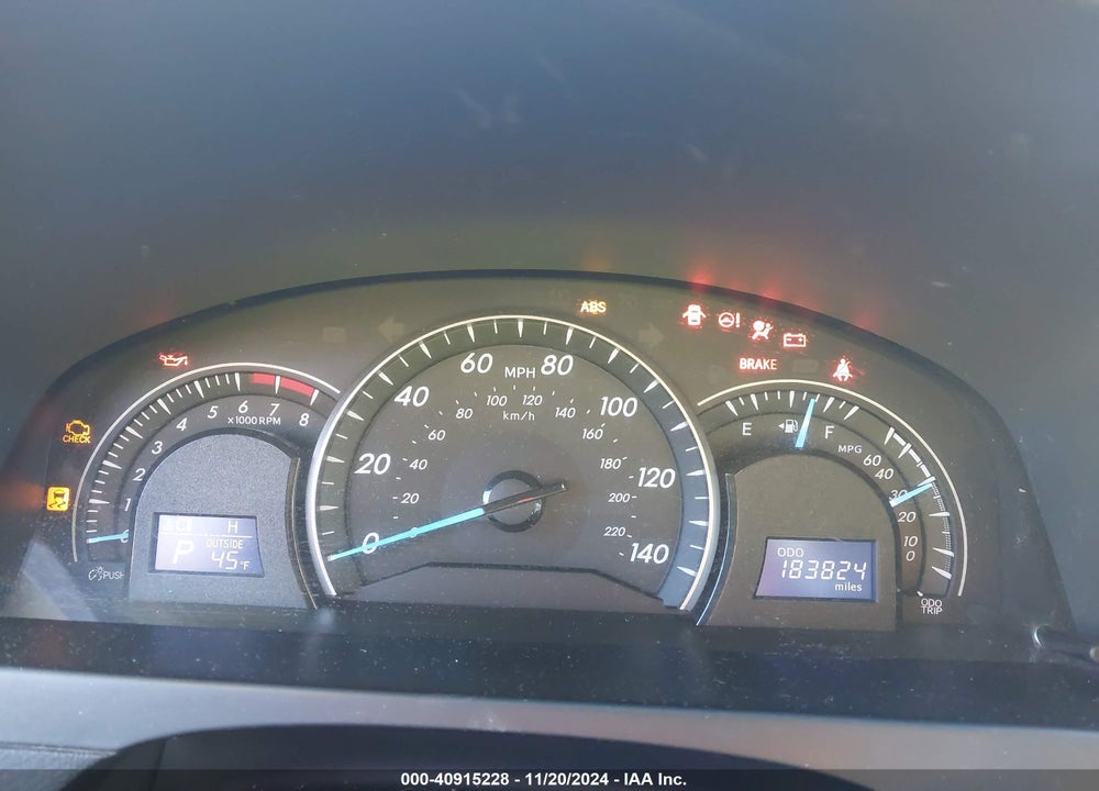 2012 TOYOTA CAMRY VIN: 4T1BF1FK5CU202184