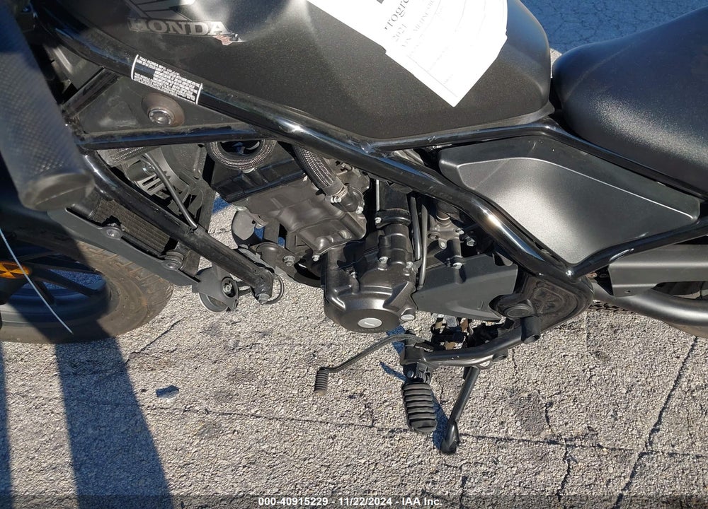 2021 HONDA CMX300 VIN: MLHNC5305M5400356