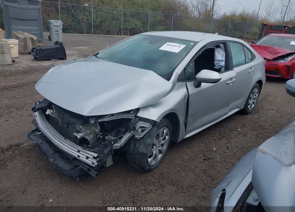 2021 TOYOTA COROLLA LE VIN: 5YFEPMAE1MP175159