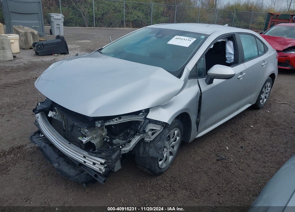 2021 TOYOTA COROLLA LE VIN: 5YFEPMAE1MP175159