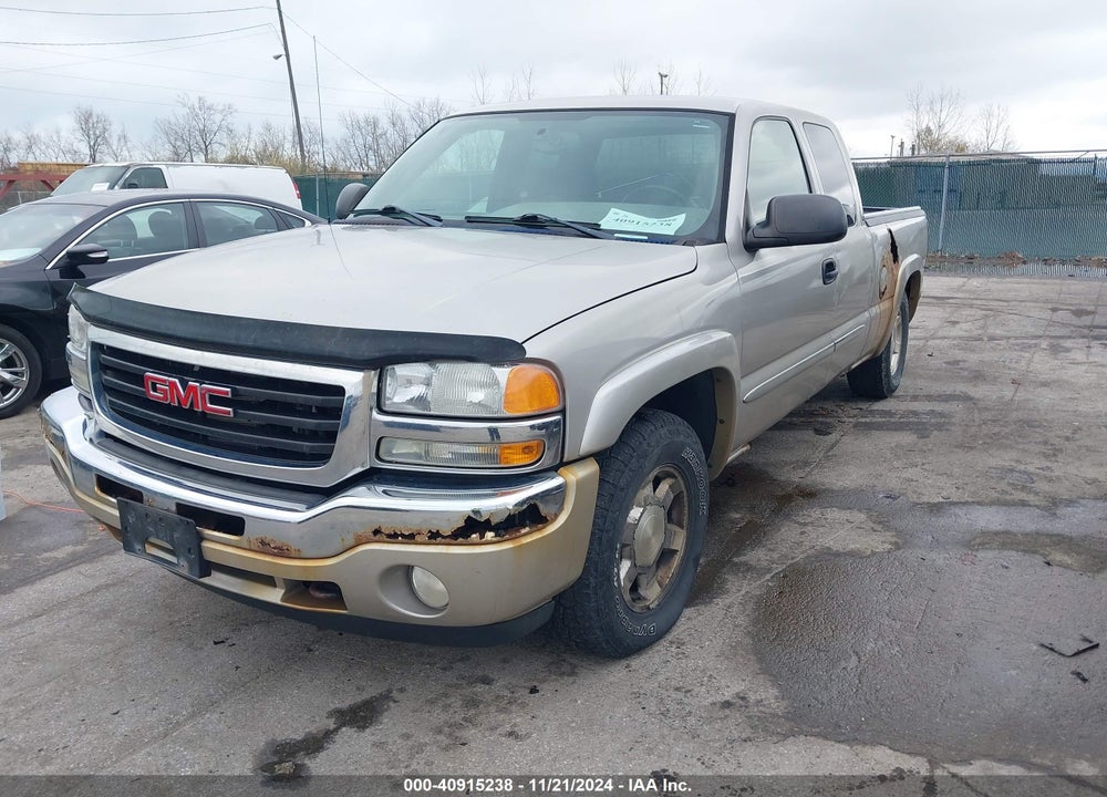 2005 GMC SIERRA 1500 SLE VIN: 1GTEK19B85E336953