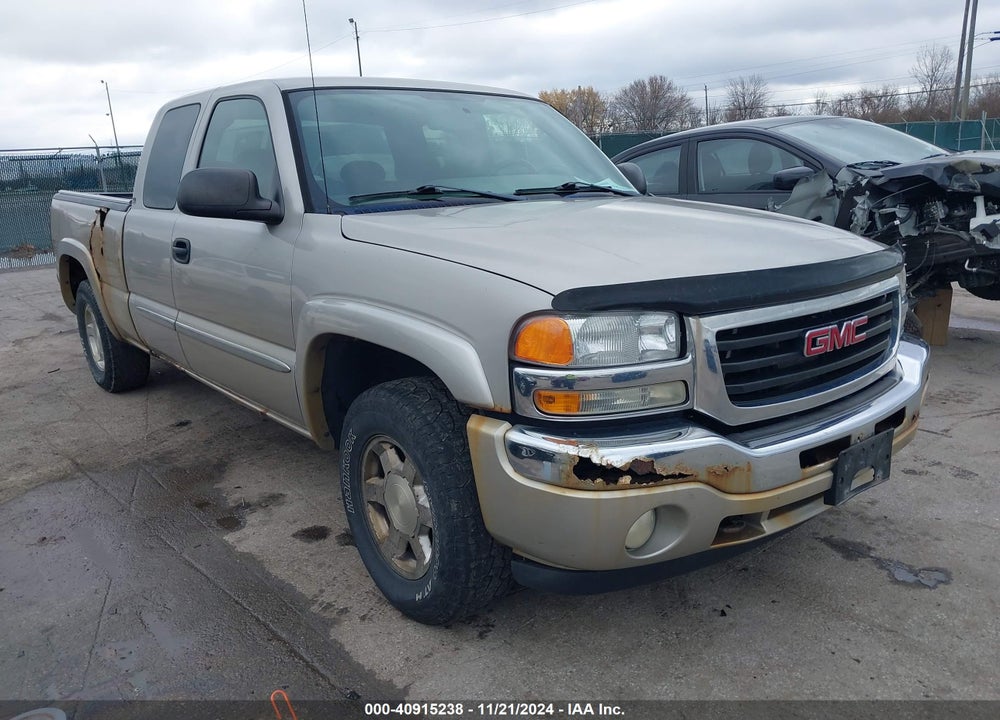 2005 GMC SIERRA 1500 SLE VIN: 1GTEK19B85E336953