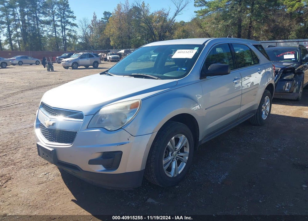 2012 CHEVROLET EQUINOX LS VIN: 2GNALBEK3C6238395