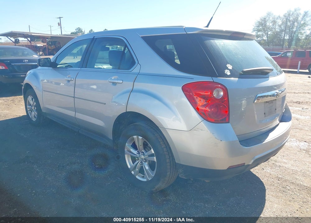 2012 CHEVROLET EQUINOX LS VIN: 2GNALBEK3C6238395