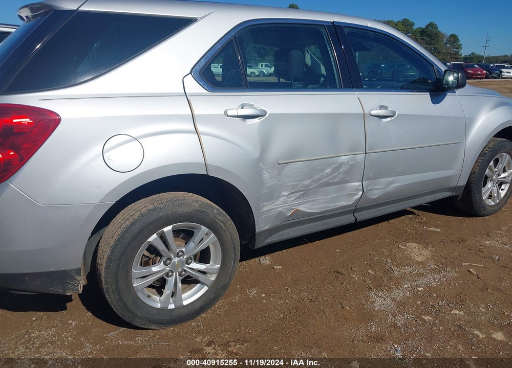 2012 CHEVROLET EQUINOX LS VIN: 2GNALBEK3C6238395