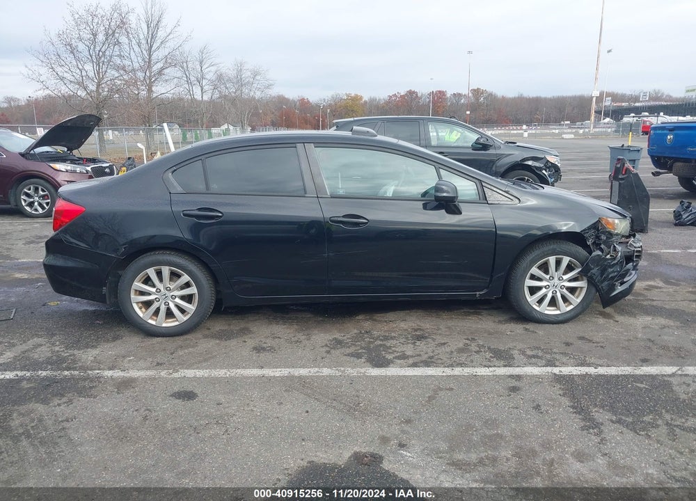 2012 HONDA CIVIC EX VIN: 19XFB2F86CE309867
