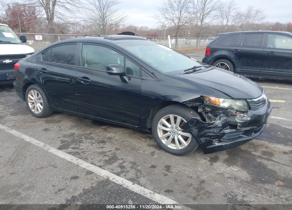 2012 HONDA CIVIC EX VIN: 19XFB2F86CE309867