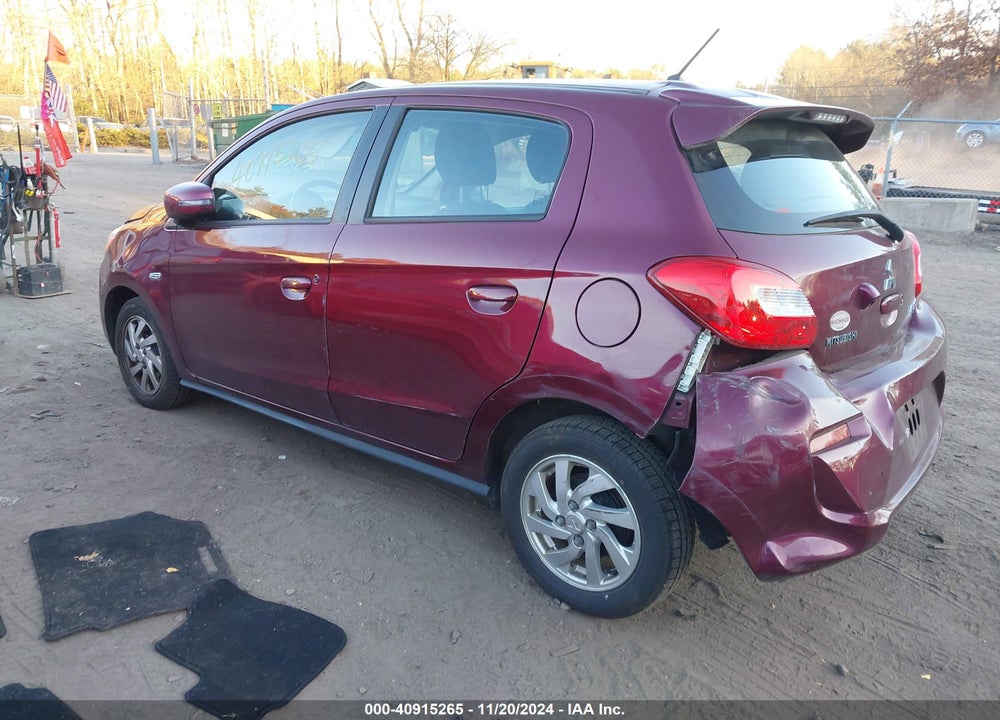 2019 MITSUBISHI MIRAGE SE VIN: ML32A4HJ8KH004332