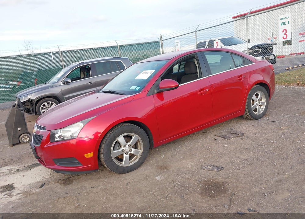 2013 CHEVROLET CRUZE 1LT AUTO VIN: 1G1PC5SB6D7287643