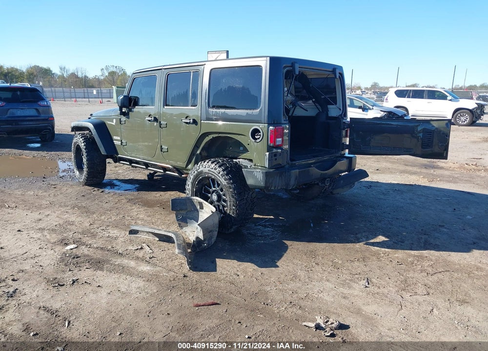 2016 JEEP WRANGLER UNLIMITED SPORT VIN: 1C4BJWDG4GL128606