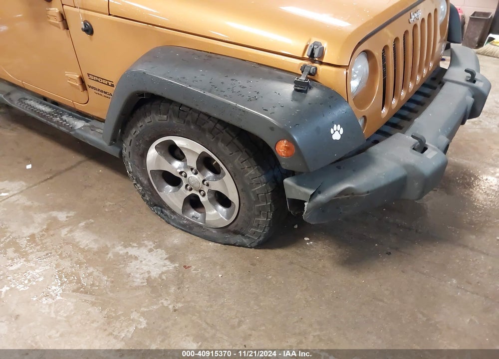 2014 JEEP WRANGLER UNLIMITED SPORT VIN: 1C4BJWDG1EL250594
