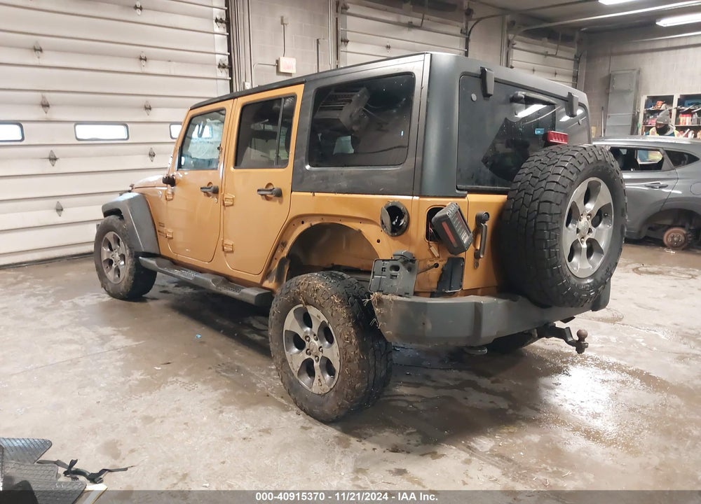 2014 JEEP WRANGLER UNLIMITED SPORT VIN: 1C4BJWDG1EL250594