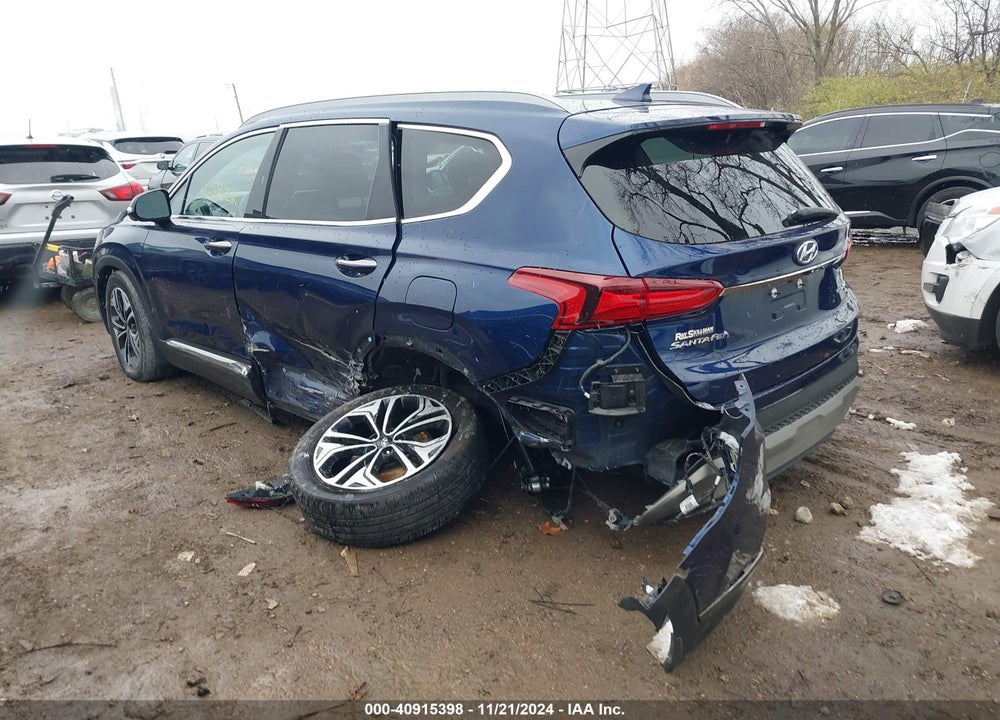 2020 HYUNDAI SANTA FE LIMITED 2.0T VIN: 5NMS5CAA5LH190529