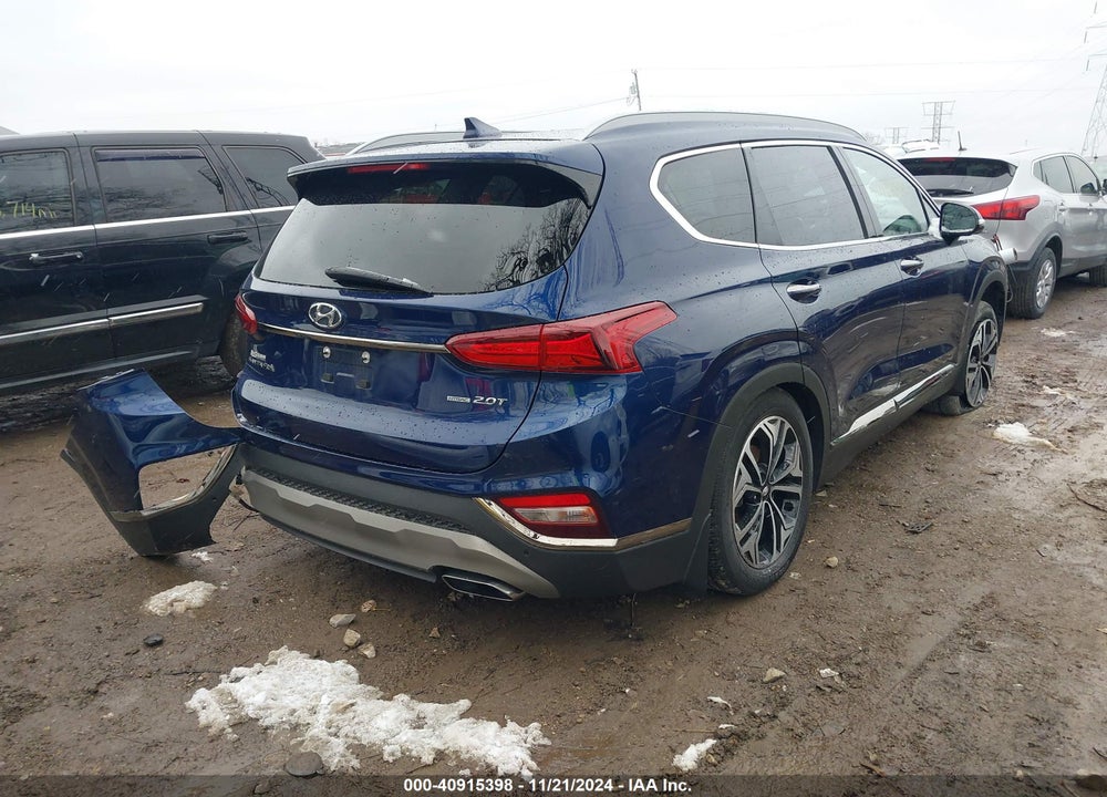 2020 HYUNDAI SANTA FE LIMITED 2.0T VIN: 5NMS5CAA5LH190529