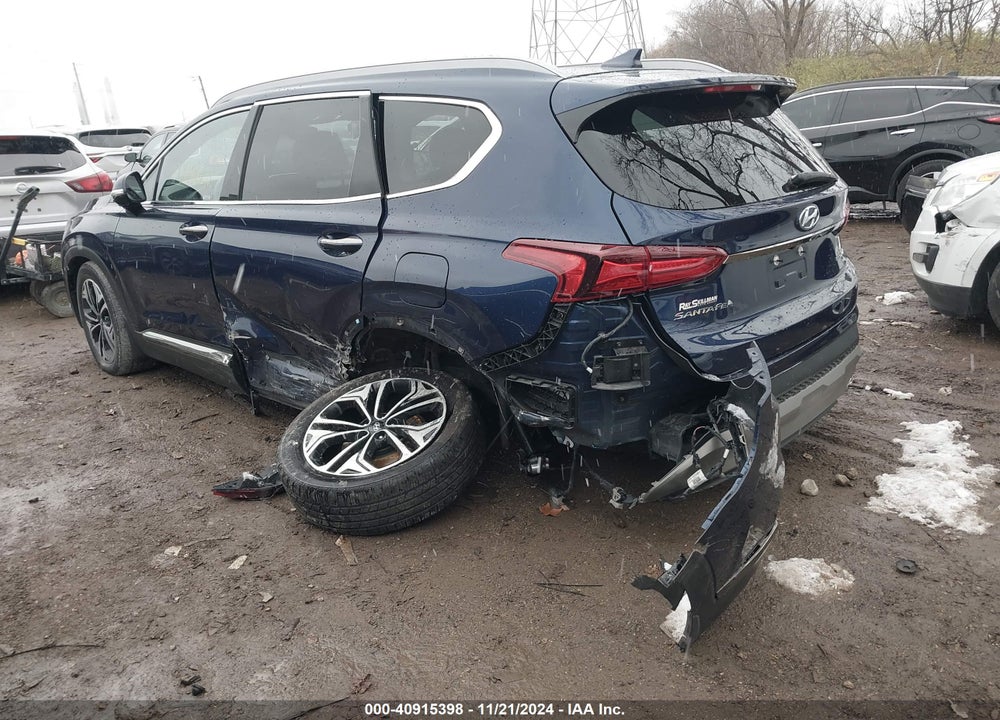 2020 HYUNDAI SANTA FE LIMITED 2.0T VIN: 5NMS5CAA5LH190529
