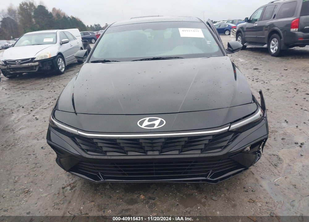 2024 HYUNDAI ELANTRA HYBRID BLUE VIN: KMHLM4DJ3RU096638