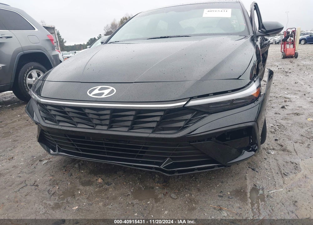 2024 HYUNDAI ELANTRA HYBRID BLUE VIN: KMHLM4DJ3RU096638