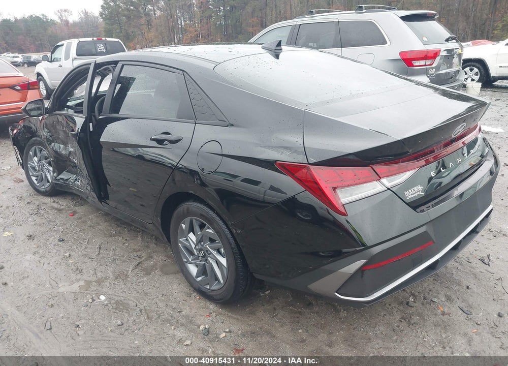 2024 HYUNDAI ELANTRA HYBRID BLUE VIN: KMHLM4DJ3RU096638