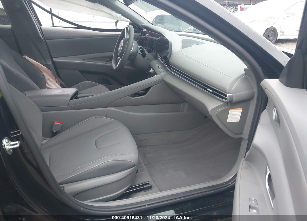 2024 HYUNDAI ELANTRA HYBRID BLUE VIN: KMHLM4DJ3RU096638