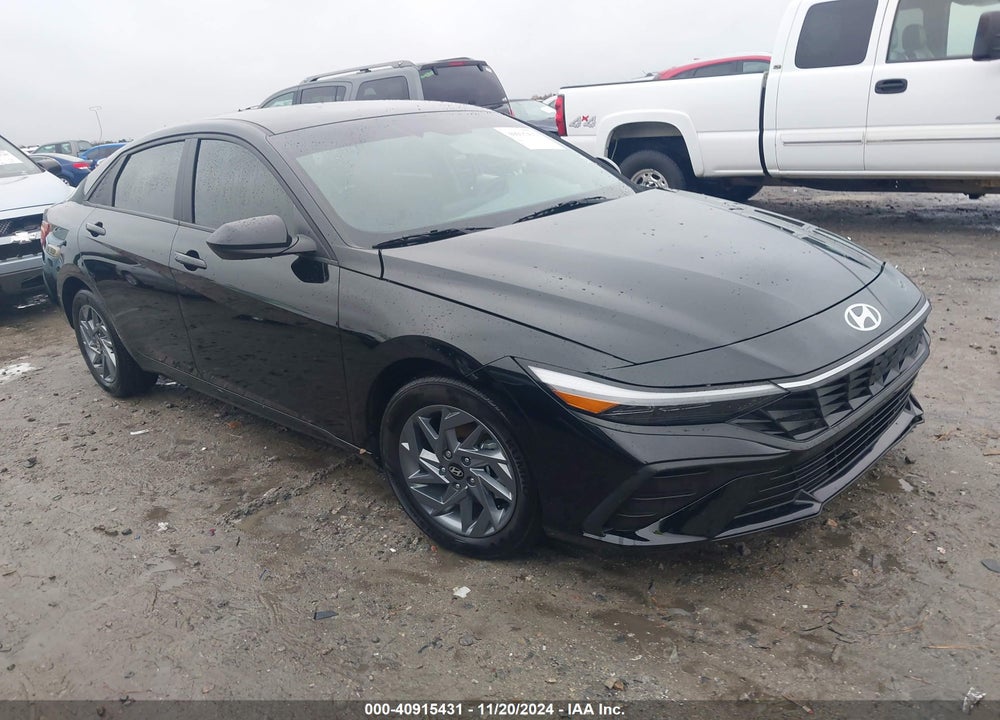 2024 HYUNDAI ELANTRA HYBRID BLUE VIN: KMHLM4DJ3RU096638