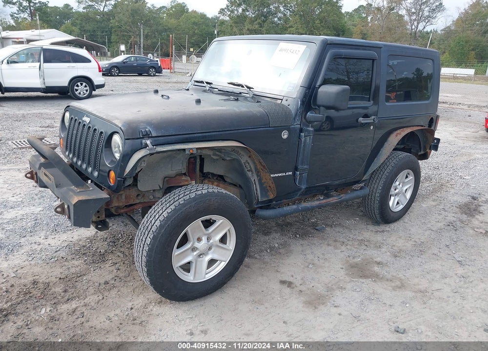 2008 JEEP WRANGLER X VIN: 1J4FA24118L583933